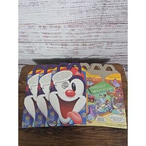 Animaniacs Happy Meal Boxes 1993 Party Favor Box set of 3